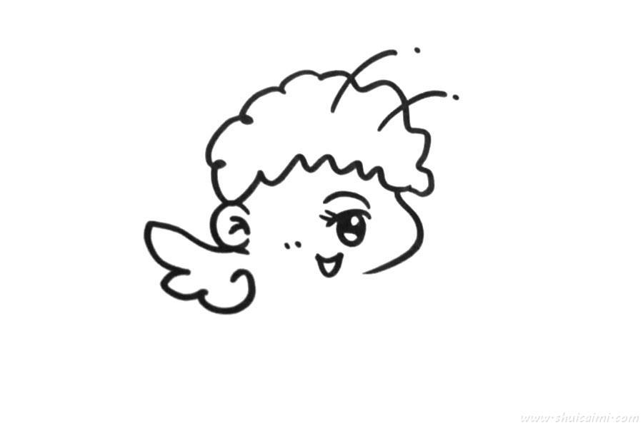 天使宝宝怎么画 天使宝宝简笔画图片带颜色