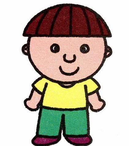 小孩简笔画 小孩简笔画人物男孩女孩