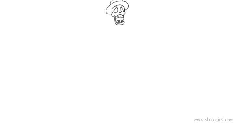 死神儿童画怎么画 死神简笔画画法
