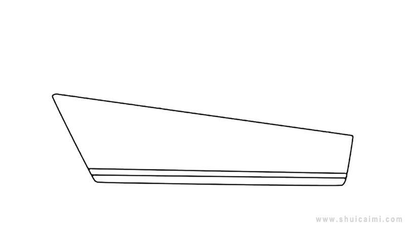 游轮简笔画怎么画 游轮简笔画步骤
