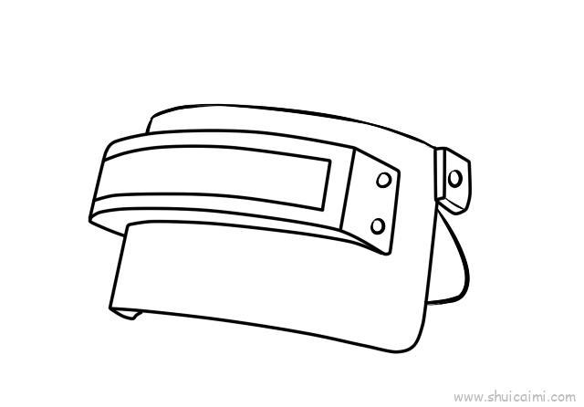 三级头儿童画怎么画 三级头简笔画顺序