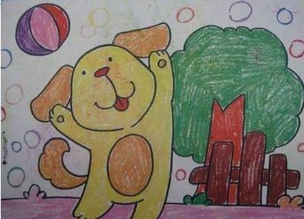 简笔画狗 简笔画狗的画法最简单