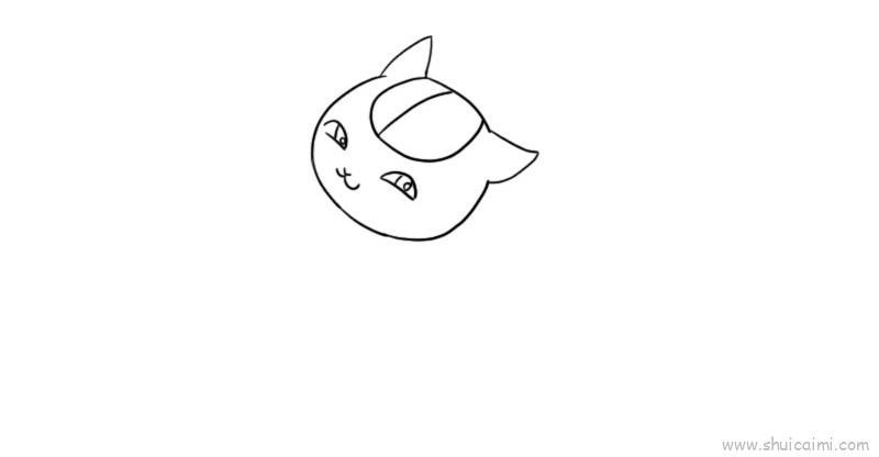 猫咪老师儿童画怎么画 猫咪老师简笔画画法