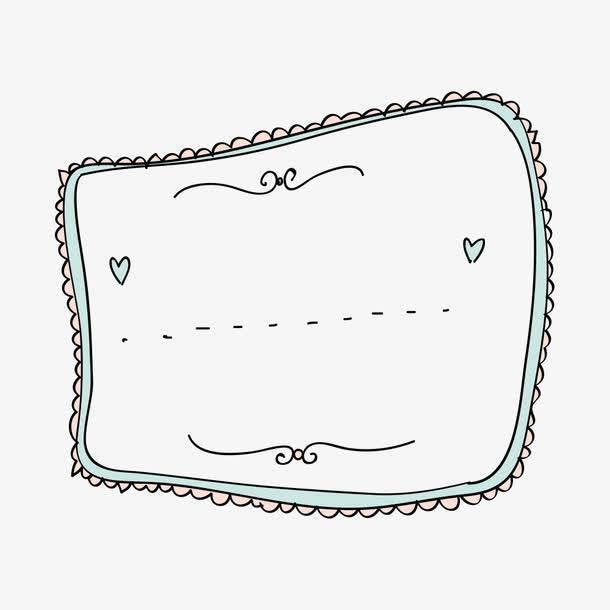 相框简笔画 相框简笔画边框
