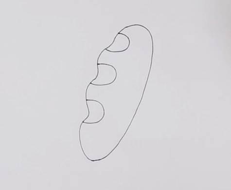 面包简笔画 面包简笔画简单又漂亮