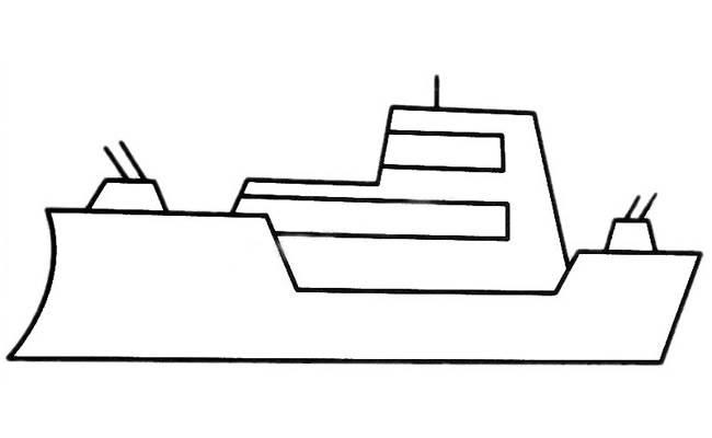 航空母舰简笔画 航空母舰简笔画怎么画又帅气