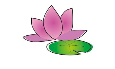 荷花怎么画一步一步的教你简笔画-怎么画荷花简笔画图片大全大图