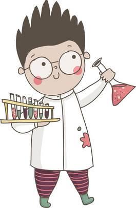 科学家简笔画 科学家简笔画彩色