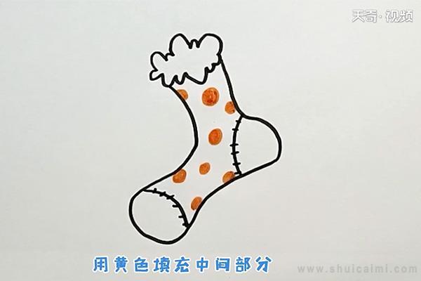 袜子简笔画怎么画 袜子简笔画步骤