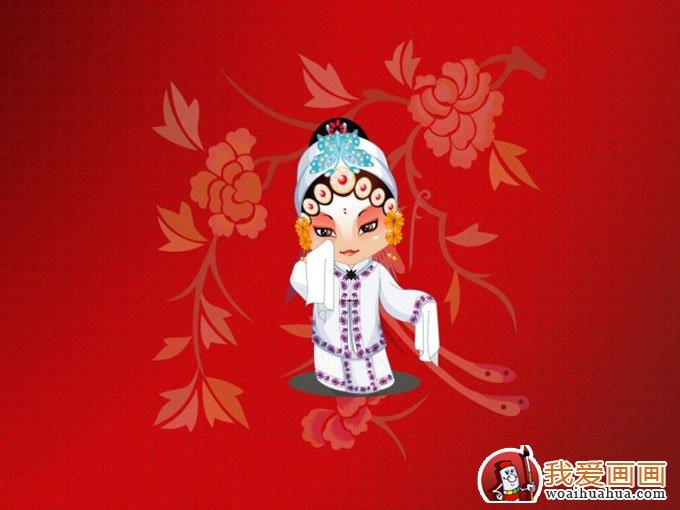 中国戏剧人物图片(旦角高清图片10P)简笔画怎么画 中国戏剧人物图片(旦角高清图片10P)简笔画顺序