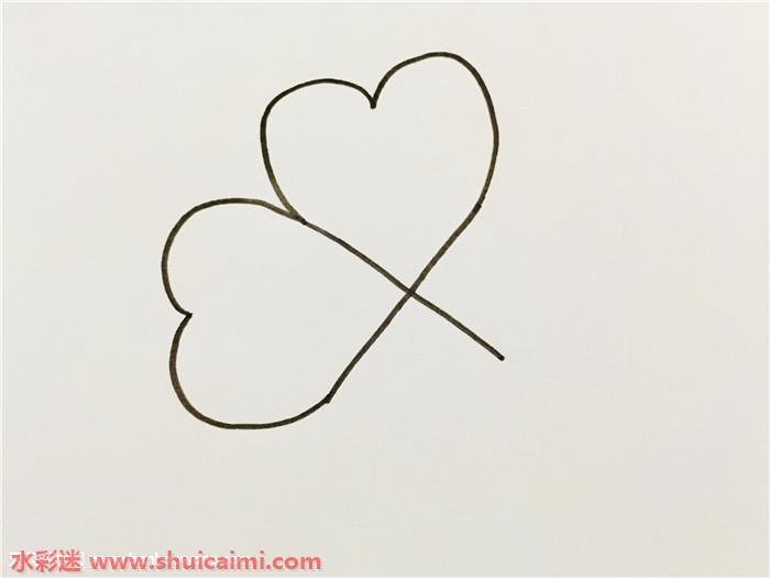 四叶草怎么画 好看四叶草简笔画简单又漂亮彩色