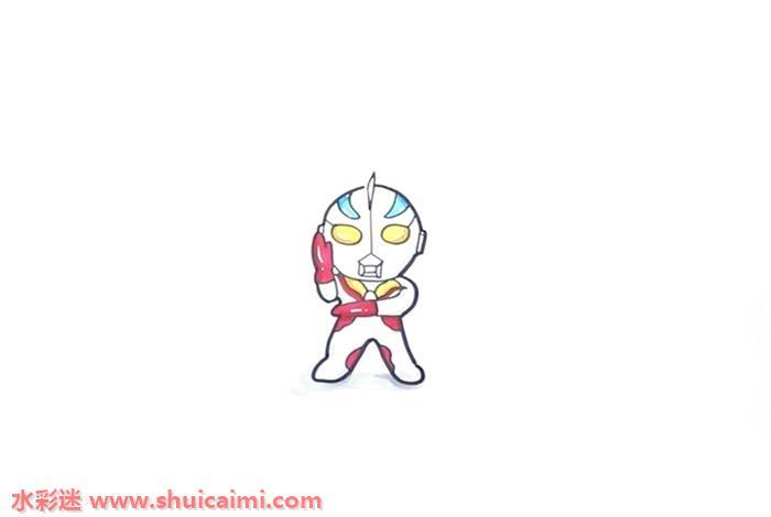 泰迦奥特曼怎么画 泰迦奥特曼简笔画图片大全