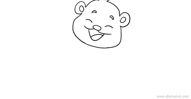 熊儿童画怎么画 熊简笔画好看