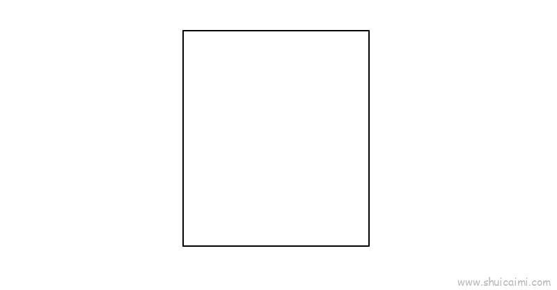 相框儿童画怎么画 相框简笔画图片