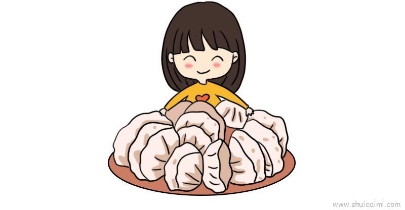 冬至儿童画怎么画 冬至简笔画好看