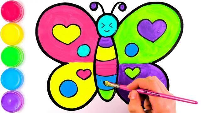 简笔画蝴蝶 简笔画蝴蝶图片大全彩色