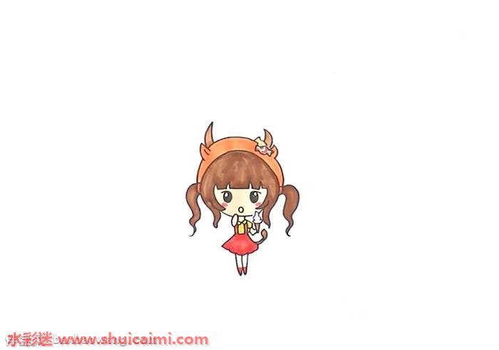 金牛座怎么画 金牛座简笔画图片大全带颜色