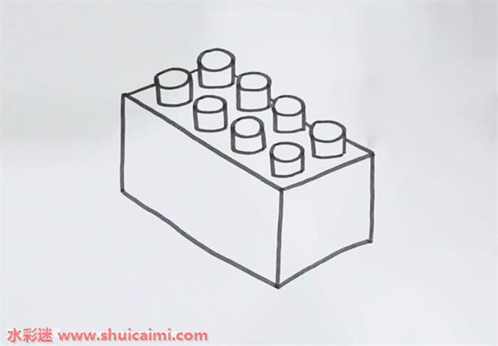 乐高怎么画 乐高简笔画画法