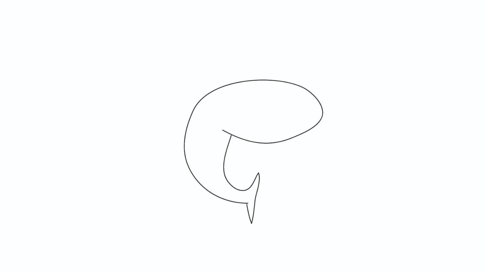 大鲨鱼简笔画怎么画 大鲨鱼简笔画图片大全