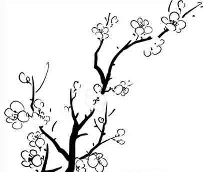 梅花图片简笔画手绘 梅花图片简笔画手绘儿童画