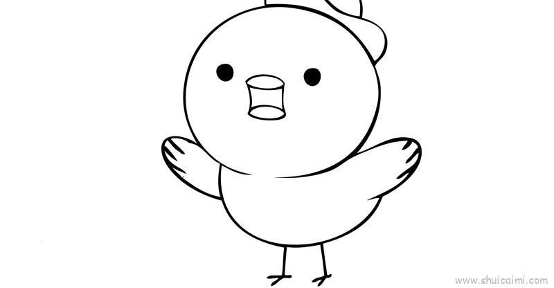 小鸟儿童画怎么画 小鸟简笔画图片