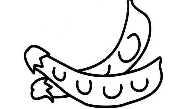 豌豆简笔画 豌豆简笔画怎么画