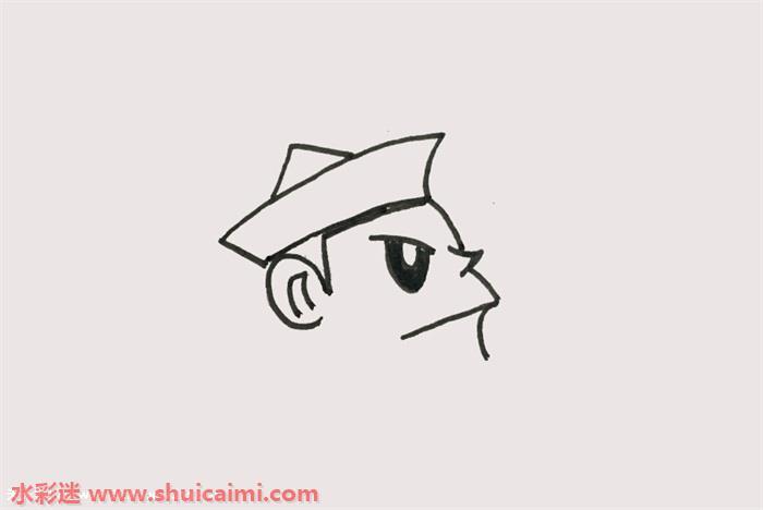 经典搞笑的僵尸简笔画步骤图大全