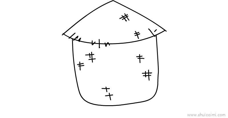 谷仓儿童画怎么画 谷仓简笔画步骤