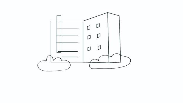 楼房的简笔画怎么画 楼房简笔画简单又好看