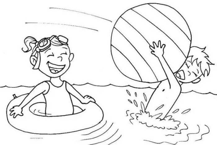 夏天简笔画图片大全集 夏天简笔画儿童画图片