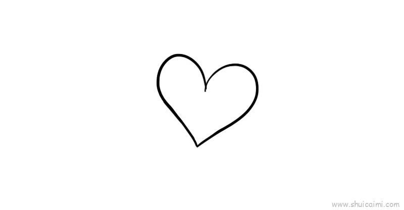 网格本手绘爱心儿童画怎么画 网格本手绘爱心简笔画顺序