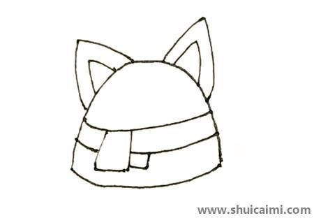 可爱柯基儿童简笔画