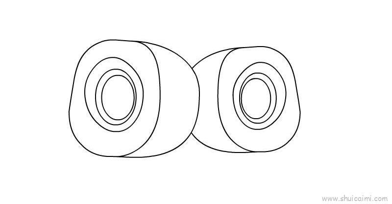 立体声音响儿童画怎么画 立体声音响简笔画步骤