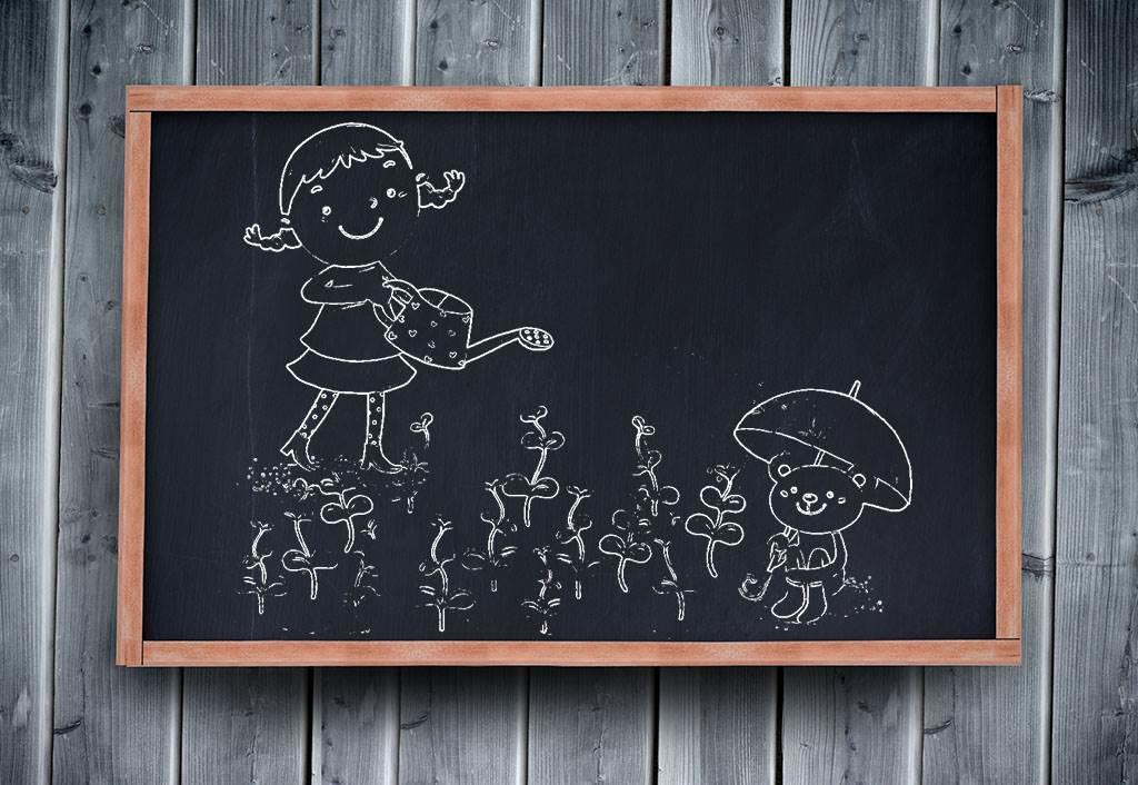 粉笔画图片大全简笔画 粉笔画图片大全简笔画人物