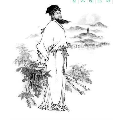 苏轼简笔画 苏轼简笔画可爱