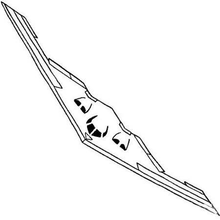 轰炸机简笔画 轰炸机简笔画图片