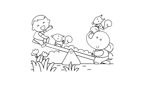 快乐假期简笔画怎么画 快乐假期简笔画画法