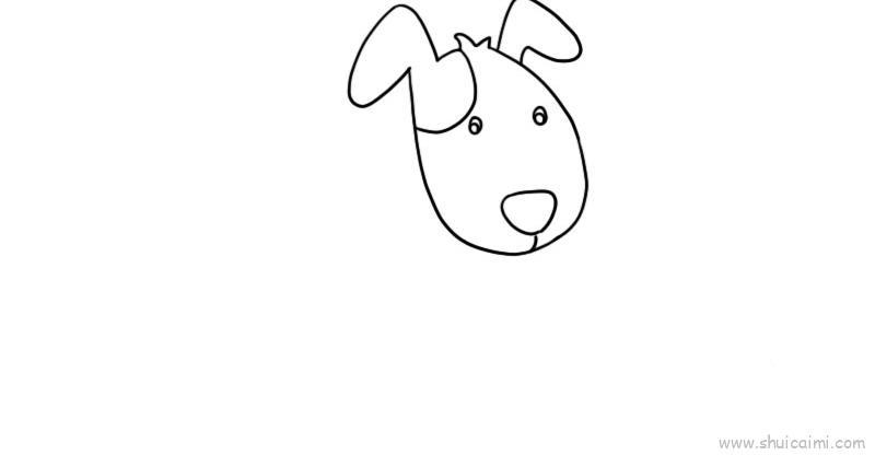 狗儿童画怎么画 狗简笔画顺序