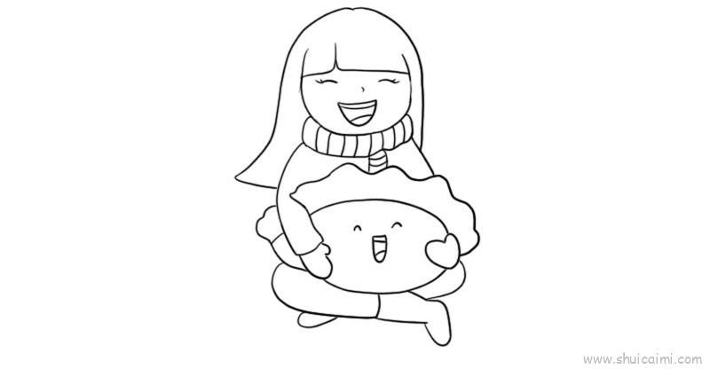 冬至节气饺子儿童画怎么画 冬至节气饺子简笔画简单