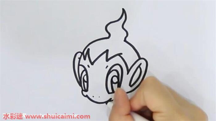 小火猴怎么画 小火猴简笔画图片