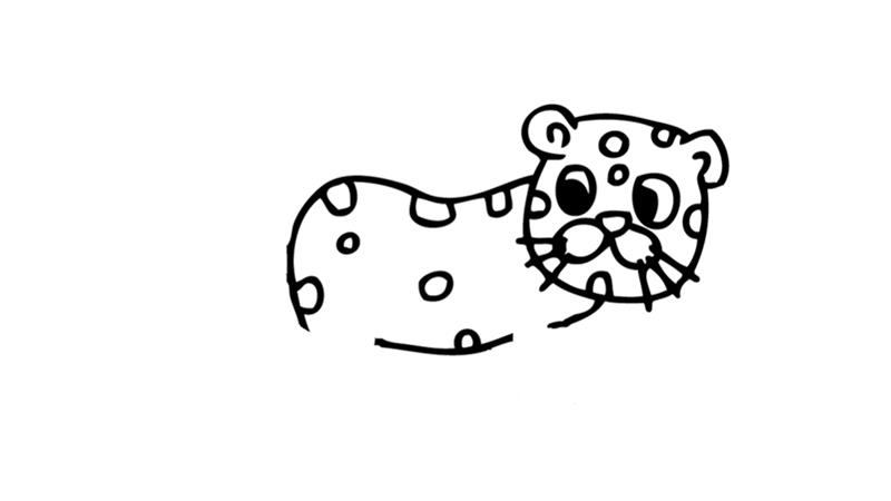 豹子的简笔画怎么画 豹子简笔画简单又好看