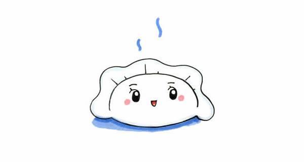 饺子怎么画简笔画 1盘饺子怎么画简笔画