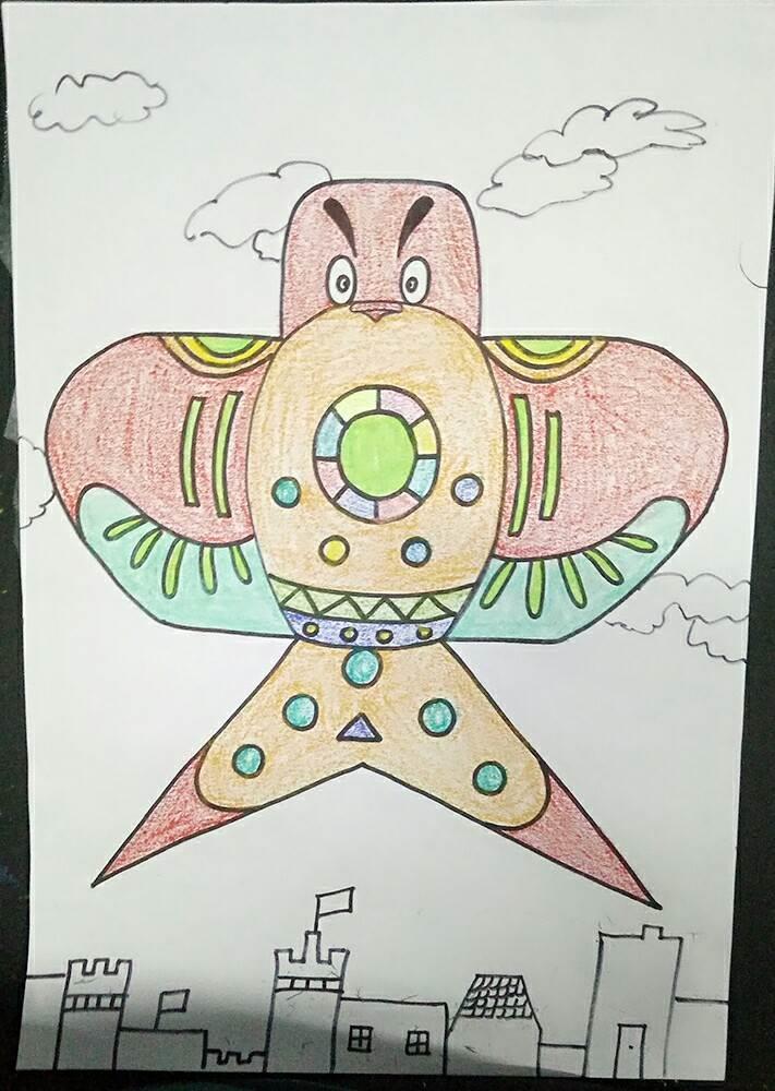 风筝简笔画 风筝简笔画