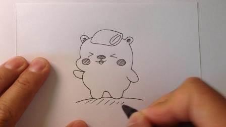 北极熊简笔画 北极熊简笔画简单又漂亮