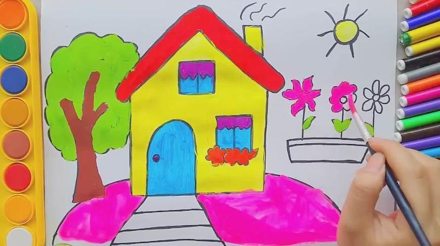 儿意简笔画图片大全 儿童简笔画涂色大全