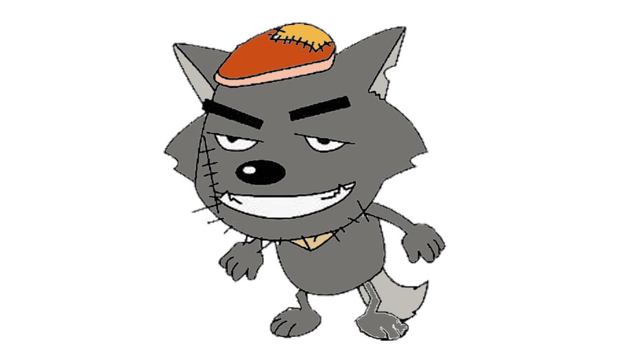 灰太狼简笔画怎么画 灰太狼简笔画图片