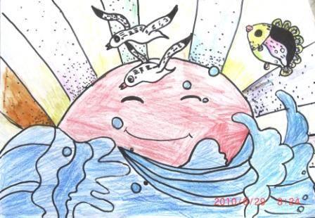 海上日出简笔画 海上日出简笔画怎么画