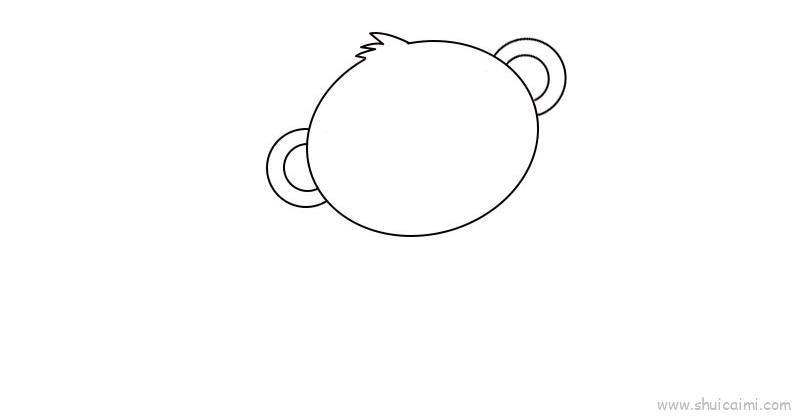 猴子儿童画怎么画 猴子简笔画图片大全