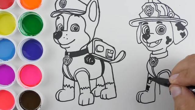 简笔画狗 简笔画狗的画法最简单