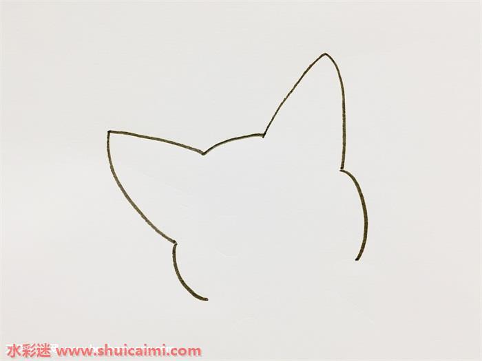 猫怎么画 猫简笔画简单易画彩色